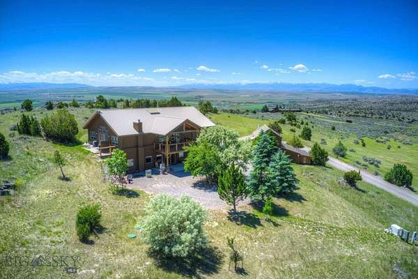 22.3 Acres of Recreational Land with Home for Sale in Manhattan, Montana