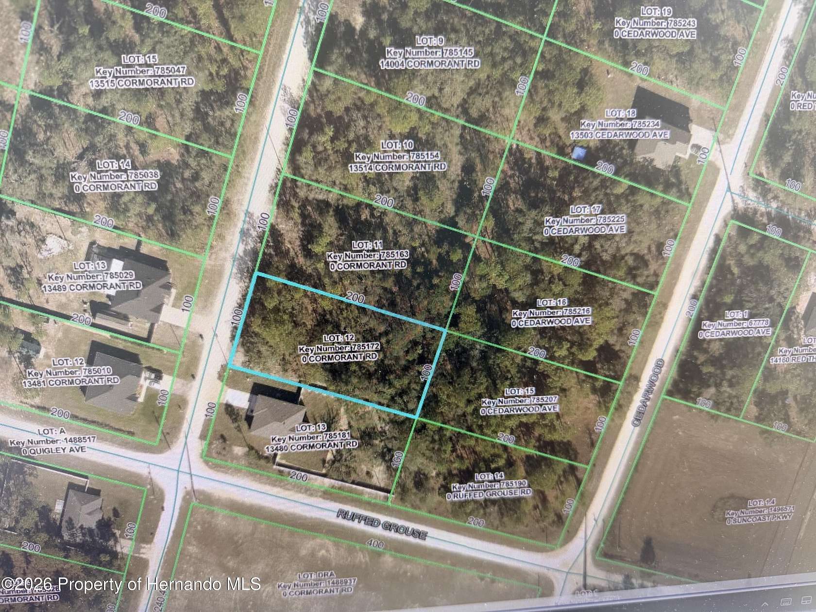 0.5 Acres of Land for Sale in Weeki Wachee, Florida