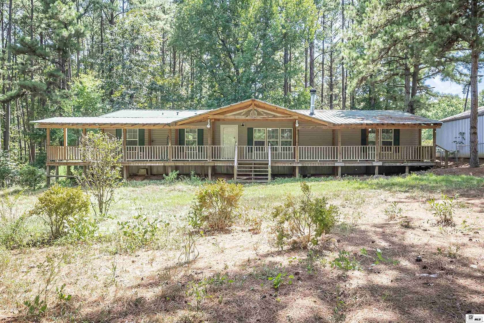 7 Acres of Land with Home for Sale in Farmerville, Louisiana