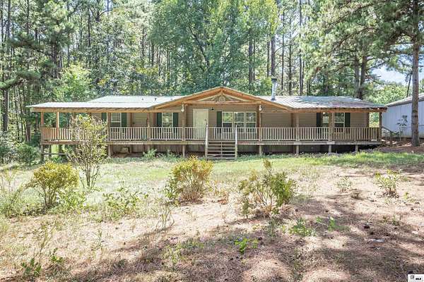 7 Acres of Land with Home for Sale in Farmerville, Louisiana