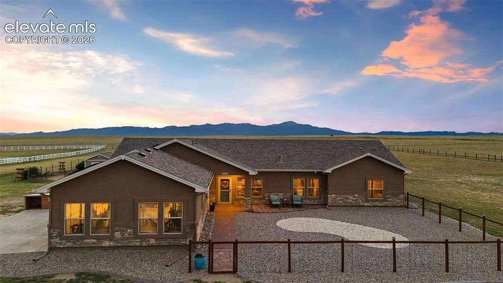 5 Acres of Land with Home for Sale in Colorado Springs, Colorado