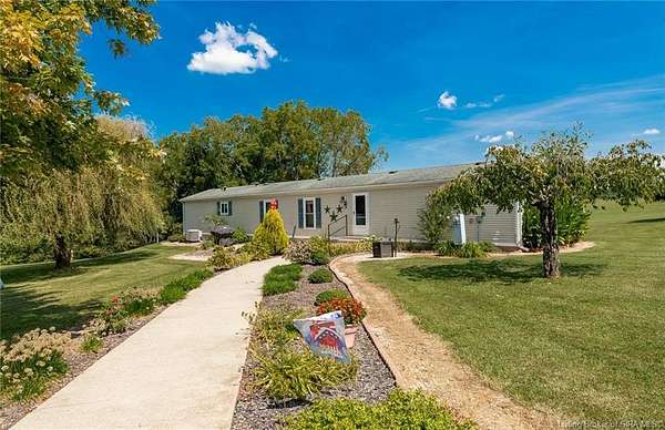 8.89 Acres of Land with Home for Sale in Leavenworth, Indiana