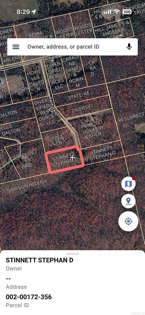 9.54 Acres of Residential Land for Sale in Rose Bud, Arkansas