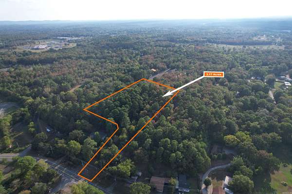 3.17 Acres of Residential Land for Sale in Hot Springs, Arkansas