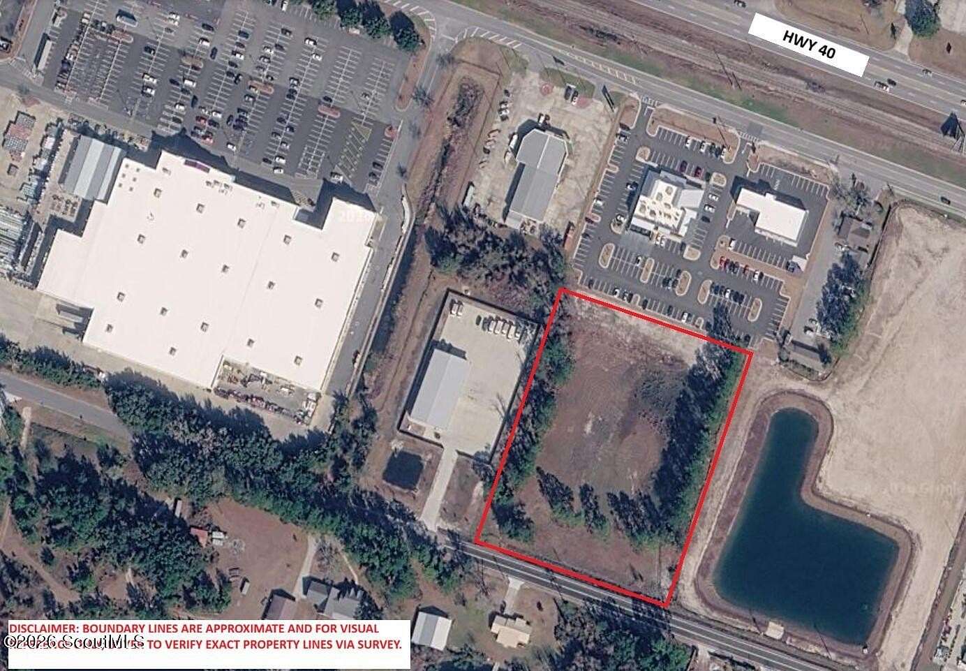 4.13 Acres of Commercial Land for Sale in Kingsland, Georgia