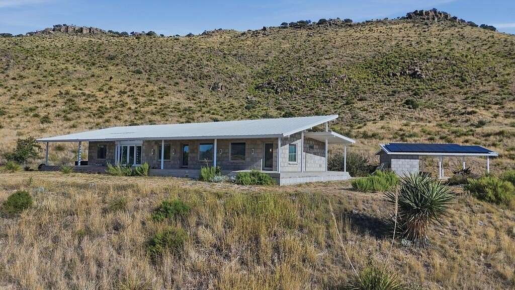 29.5 Acres of Recreational Land with Home for Sale in Fort Davis, Texas