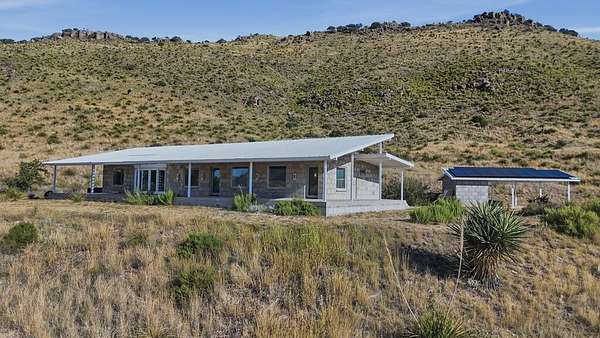 29.5 Acres of Recreational Land with Home for Sale in Fort Davis, Texas