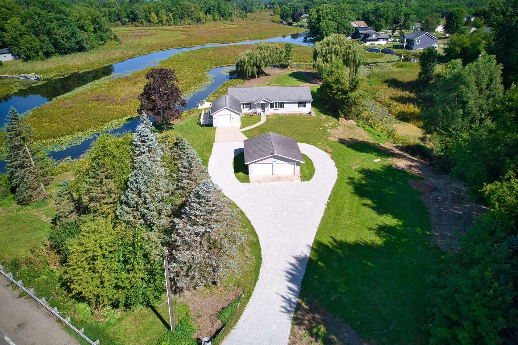 1.86 Acres of Land with Home for Sale in Edwardsburg, Michigan