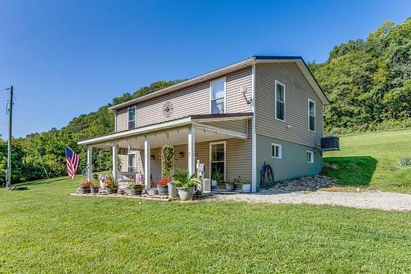 21.8 Acres of Land with Home for Sale in Vevay, Indiana