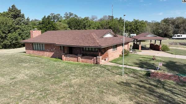 12.9 Acres of Land with Home for Sale in Harper, Kansas