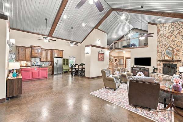 6.76 Acres of Land with Home for Sale in Morgan, Texas