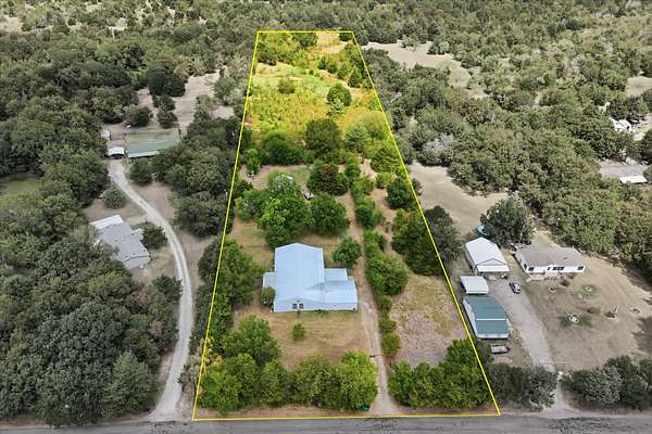 5.83 Acres of Land with Home for Sale in Wills Point, Texas