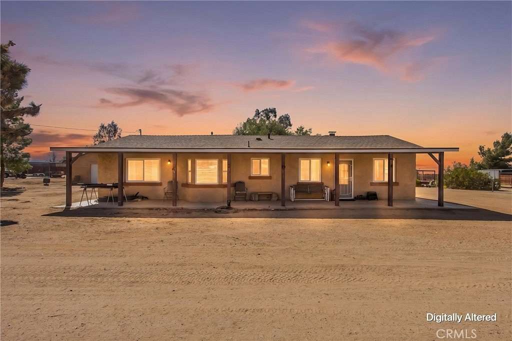 2.5 Acres of Land with Home for Sale in Apple Valley, California