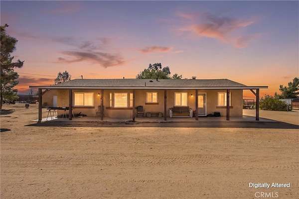 2.5 Acres of Land with Home for Sale in Apple Valley, California
