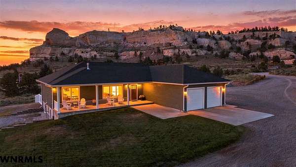 5.6 Acres of Land with Home for Sale in Gering, Nebraska