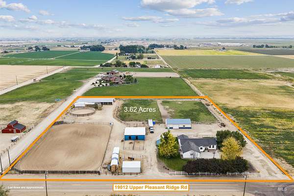 3.62 Acres of Land with Home for Sale in Caldwell, Idaho