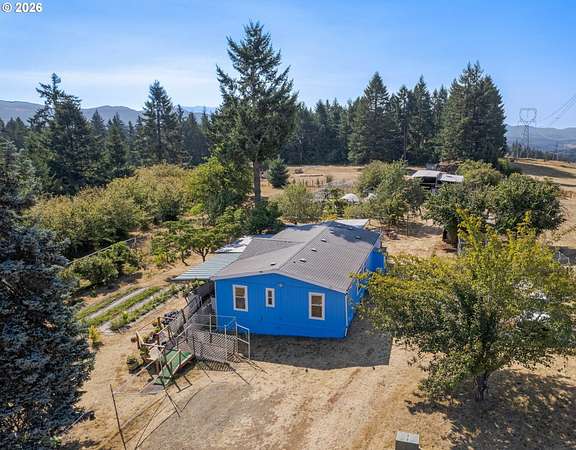 3.47 Acres of Land with Home for Sale in Marcola, Oregon
