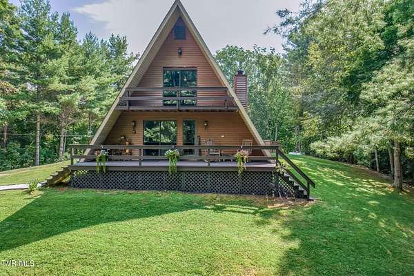28.5 Acres of Recreational Land with Home for Sale in Mountain City, Tennessee