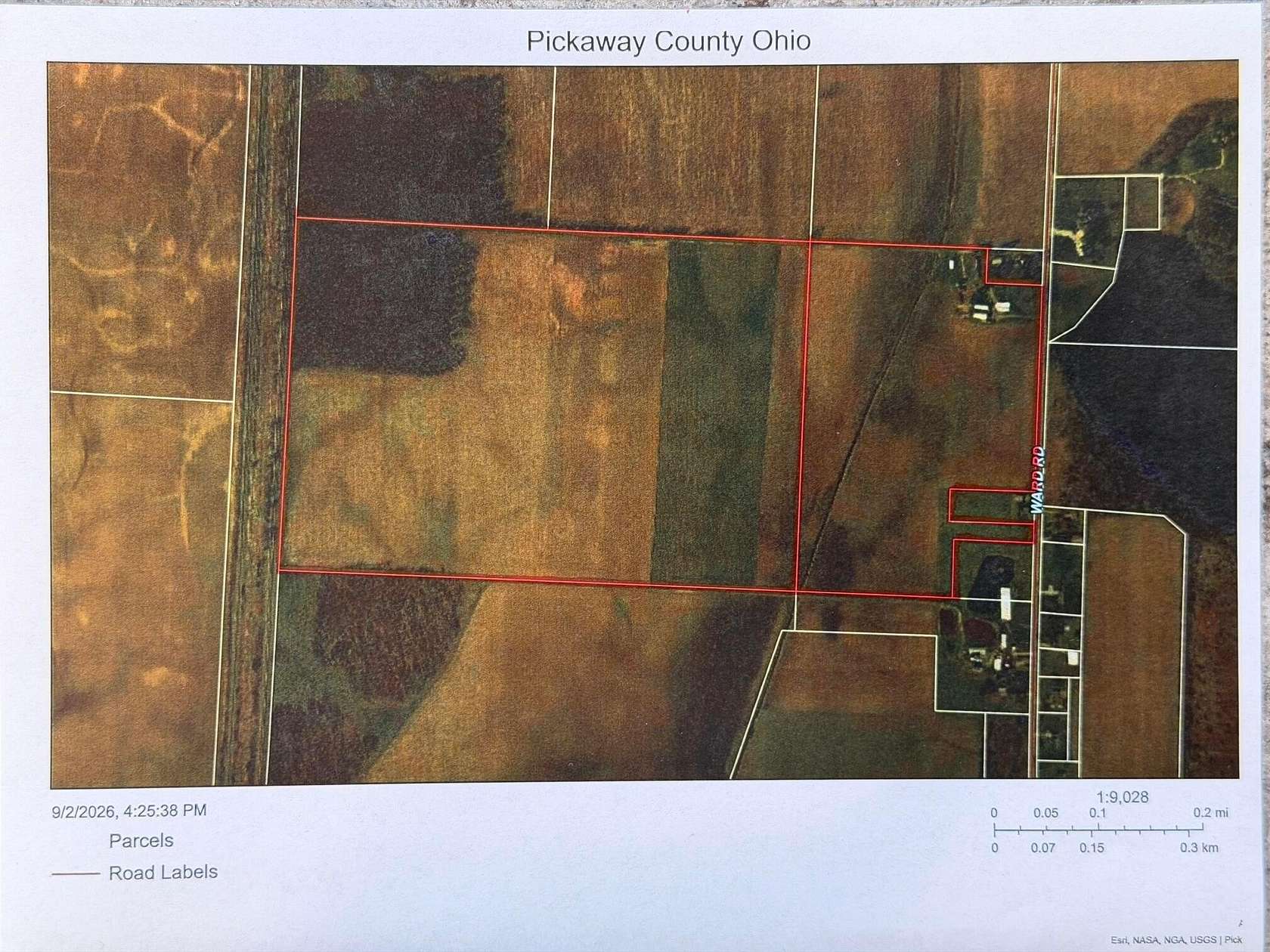 151 Acres of Agricultural Land for Auction in Ashville, Ohio