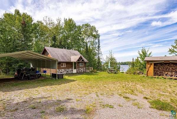 1.56 Acres of Land with Home for Sale in Makinen, Minnesota