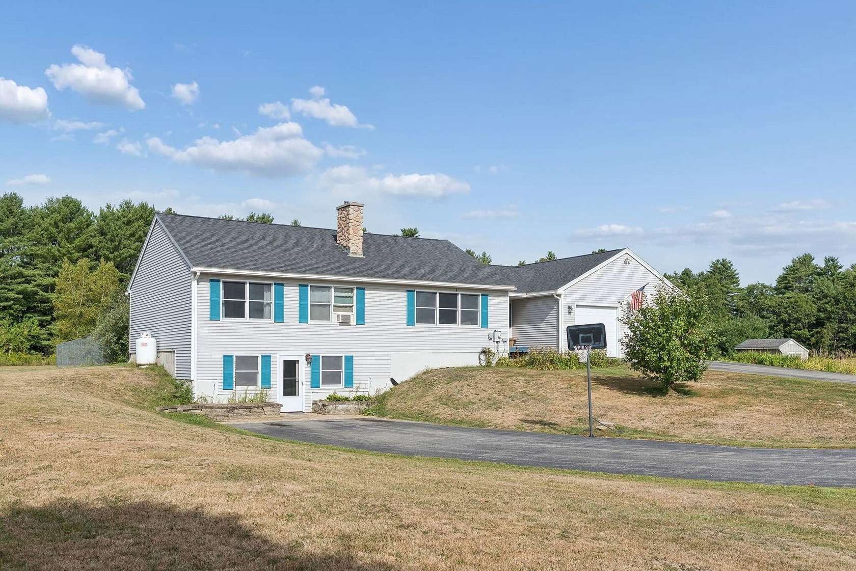 3.5 Acres of Land with Home for Sale in Litchfield Town, Maine