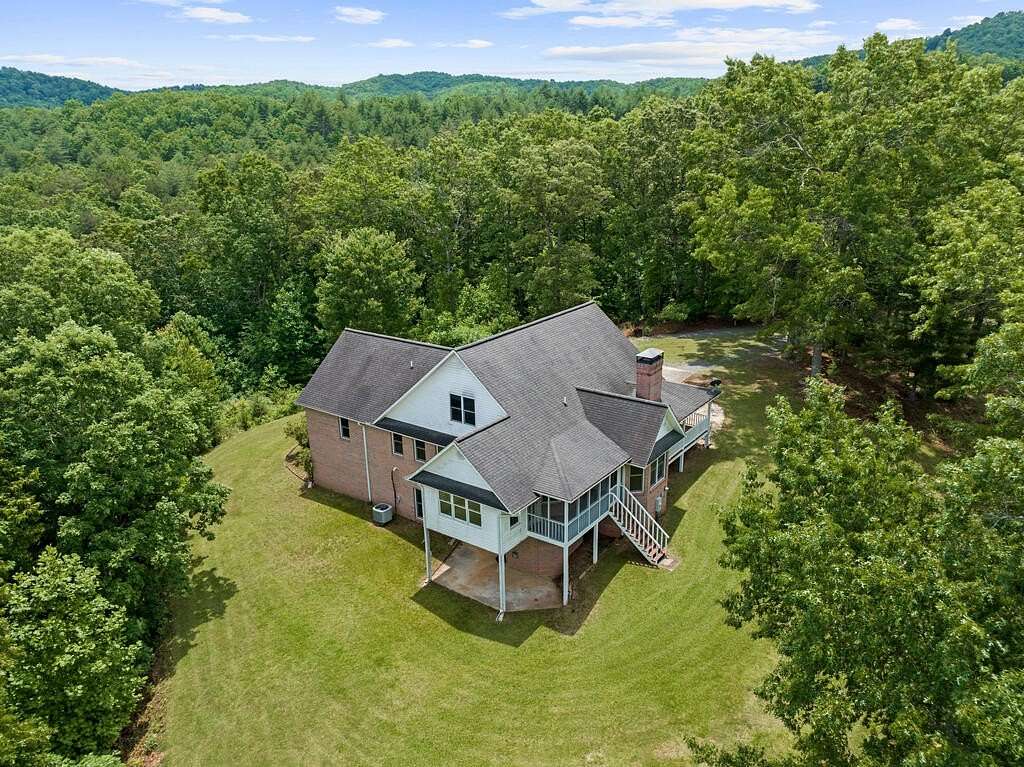 3.29 Acres of Land with Home for Sale in Mineral Bluff, Georgia