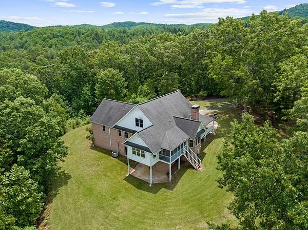 3.29 Acres of Land with Home for Sale in Mineral Bluff, Georgia