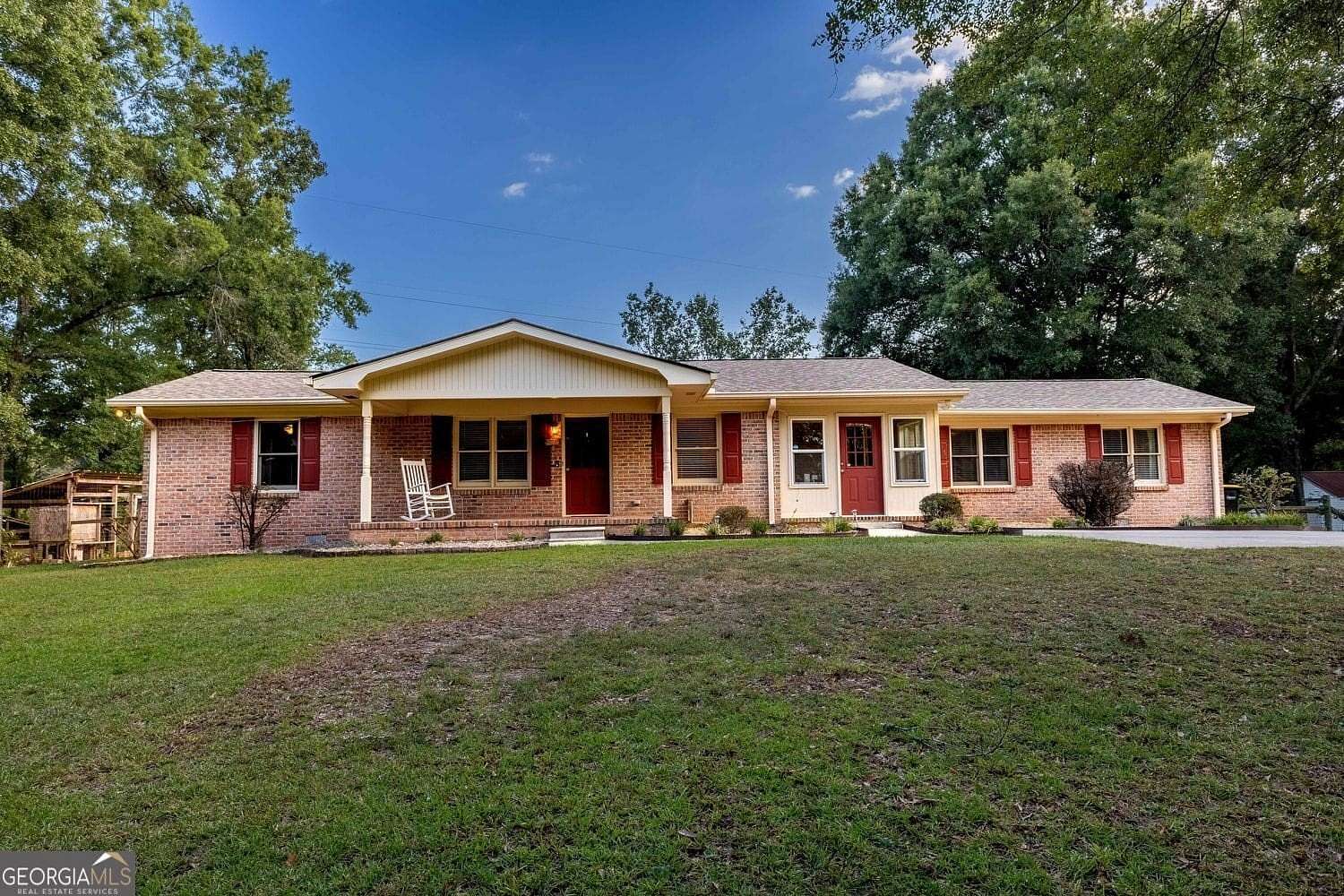 3.19 Acres of Land with Home for Sale in Palmetto, Georgia