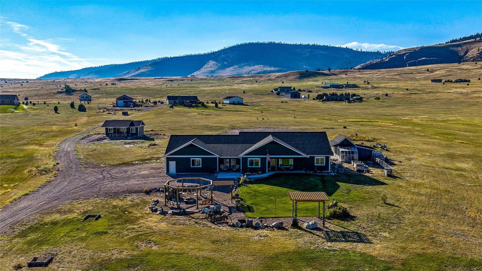 5 Acres of Land with Home for Sale in Elmo, Montana