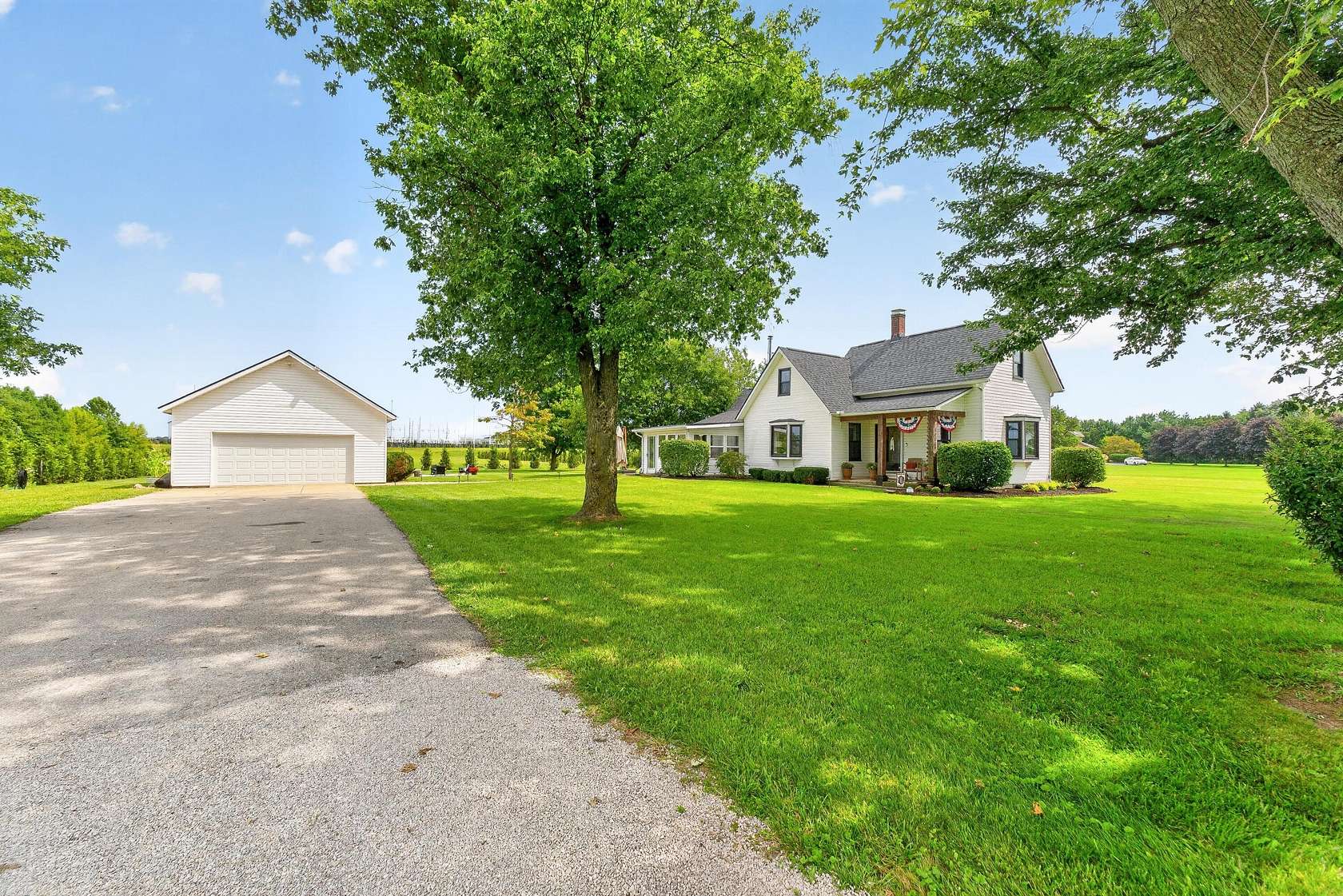 1.82 Acres of Land with Home for Sale in Plain City, Ohio