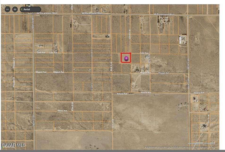 2.5 Acres of Land for Sale in Rosamond, California