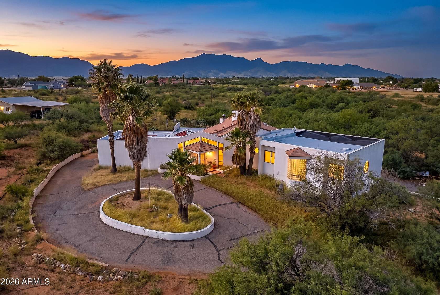 4.16 Acres of Land with Home for Sale in Sierra Vista, Arizona