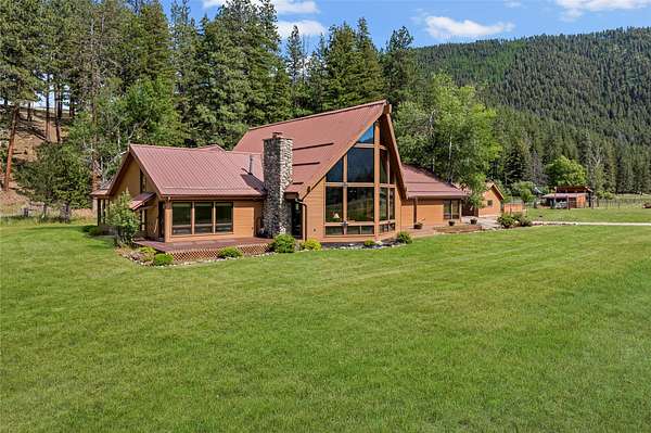 12.7 Acres of Land with Home for Sale in Clinton, Montana