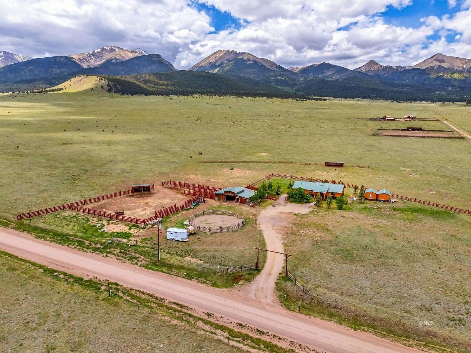 40 Acres of Land with Home for Sale in Westcliffe, Colorado