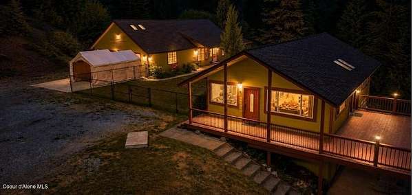 4.43 Acres of Land with Home for Sale in Coeur d'Alene, Idaho