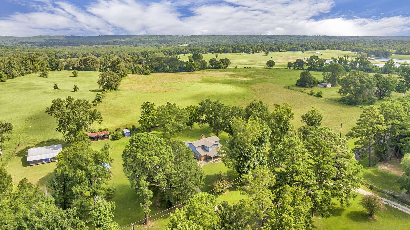 1.9 Acres of Land with Home for Sale in Rusk, Texas