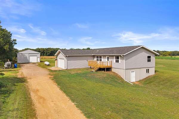 5 Acres of Land with Home for Sale in Grand Marsh, Wisconsin
