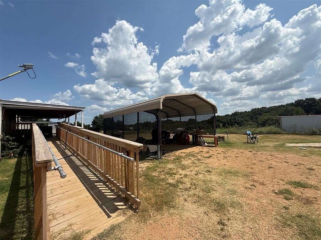 5 Acres of Land with Home for Sale in Kingston, Oklahoma