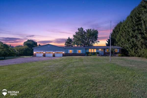 38 Acres of Land with Home for Sale in Goodrich, Michigan