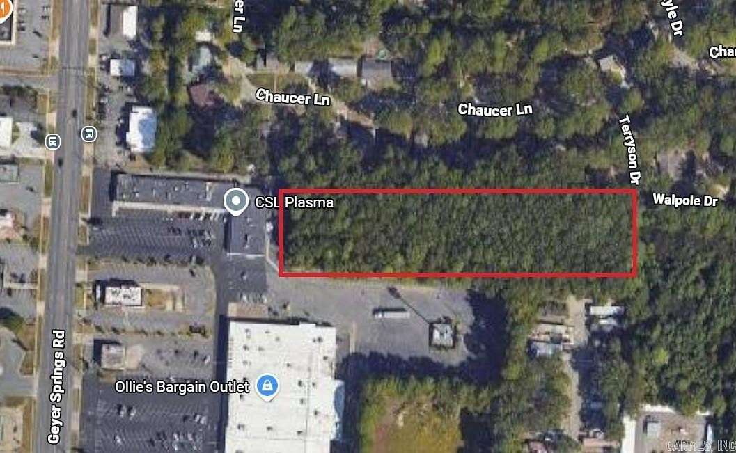 3 Acres of Land for Sale in Little Rock, Arkansas