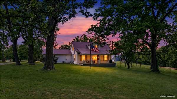 4 Acres of Land with Home for Sale in Rogers, Arkansas
