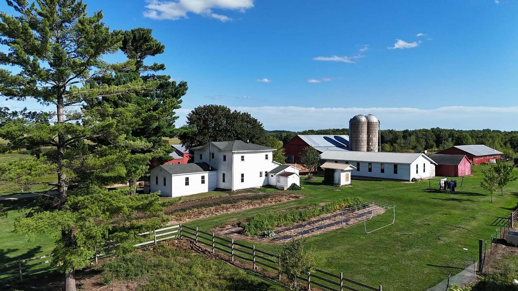 6.76 Acres of Land with Home for Sale in Granton, Wisconsin