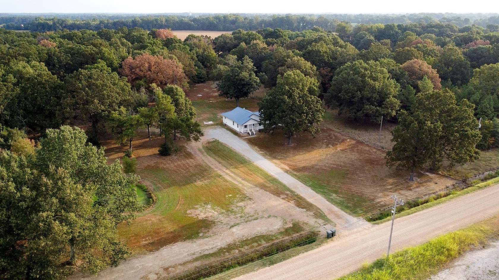 3 Acres of Land with Home for Sale in Brookland, Arkansas