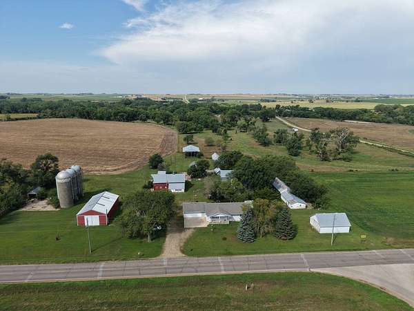 3.16 Acres of Land with Home for Sale in Inwood, Iowa