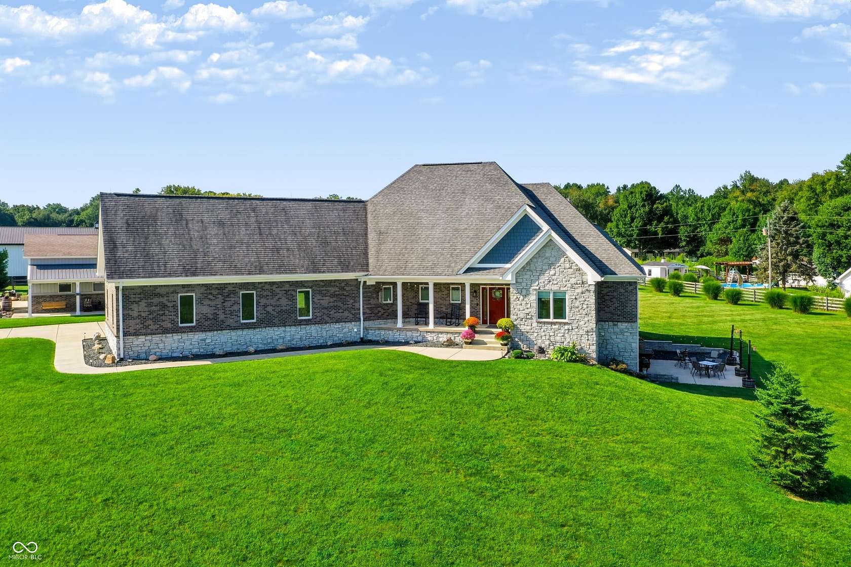 5.87 Acres of Land with Home for Sale in Greenwood, Indiana