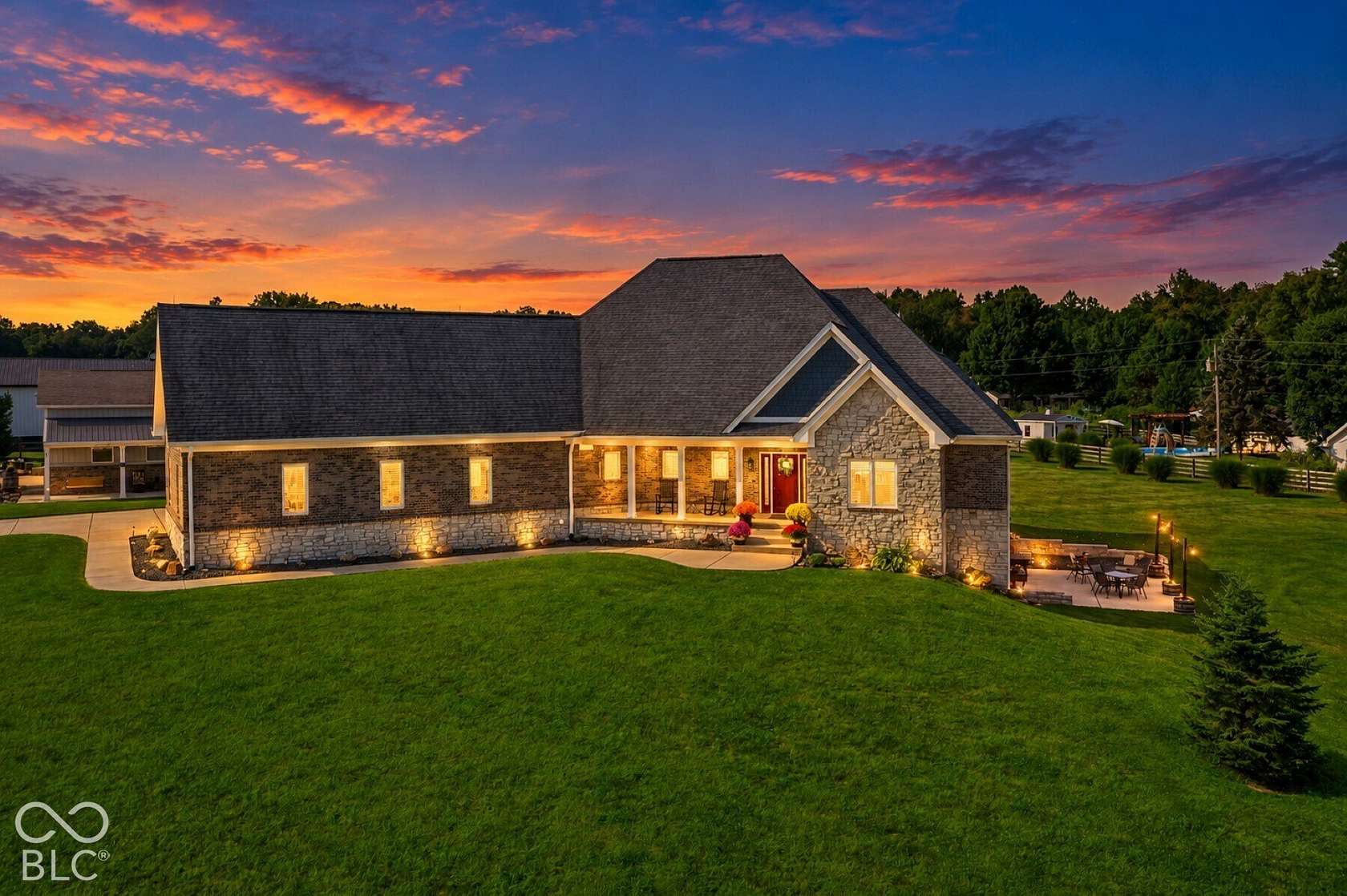 5.87 Acres of Land with Home for Sale in Greenwood, Indiana