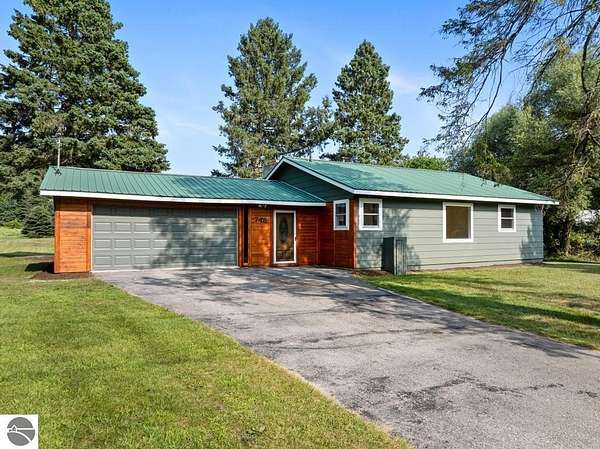 3.38 Acres of Land with Home for Sale in East Jordan, Michigan