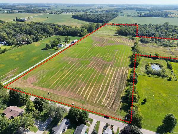 40.3 Acres of Agricultural & Residential Land for Sale in New Castle, Indiana
