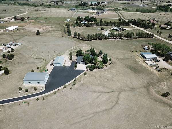 5 Acres of Land with Home for Sale in Elizabeth, Colorado