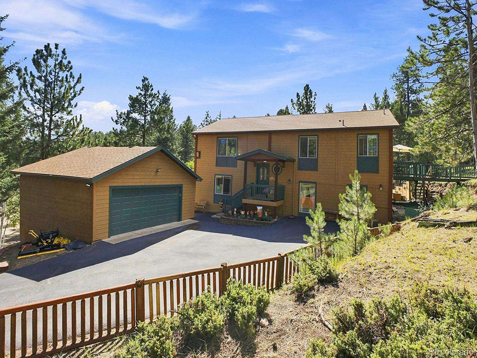 2.5 Acres of Land with Home for Sale in Bailey, Colorado